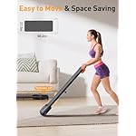 Walking Pad, Laufband für Zuhause mit Neigung, 2.5 PS Leiser Motor, Schlanker Laufband Schreibtisch, 1-6 km/h, LCD-Anzeige, Bluetooth Speaker, Fernbedienung und App Steuerung, für Zuhause & Büro – Bild 4