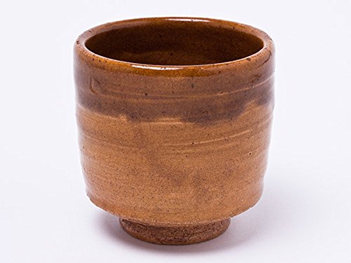 Amazon | 大樋長左衛門 作 飴釉湯呑 oohi-01 | 大樋長左衛門 | 湯呑み
