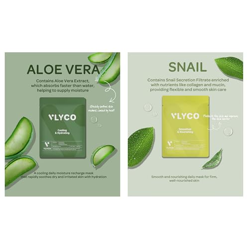 Korean Hydrating Face Mask Pack - 10 Varieties for All Skin Types - Image 6