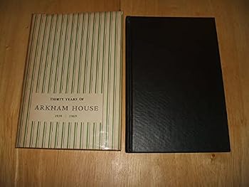 Hardcover Thirty years of Arkham House, 1939-1969;: A history and bibliography Book