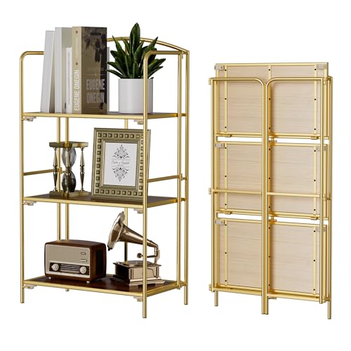 Crofy 3-Tier Folding Bookshelf