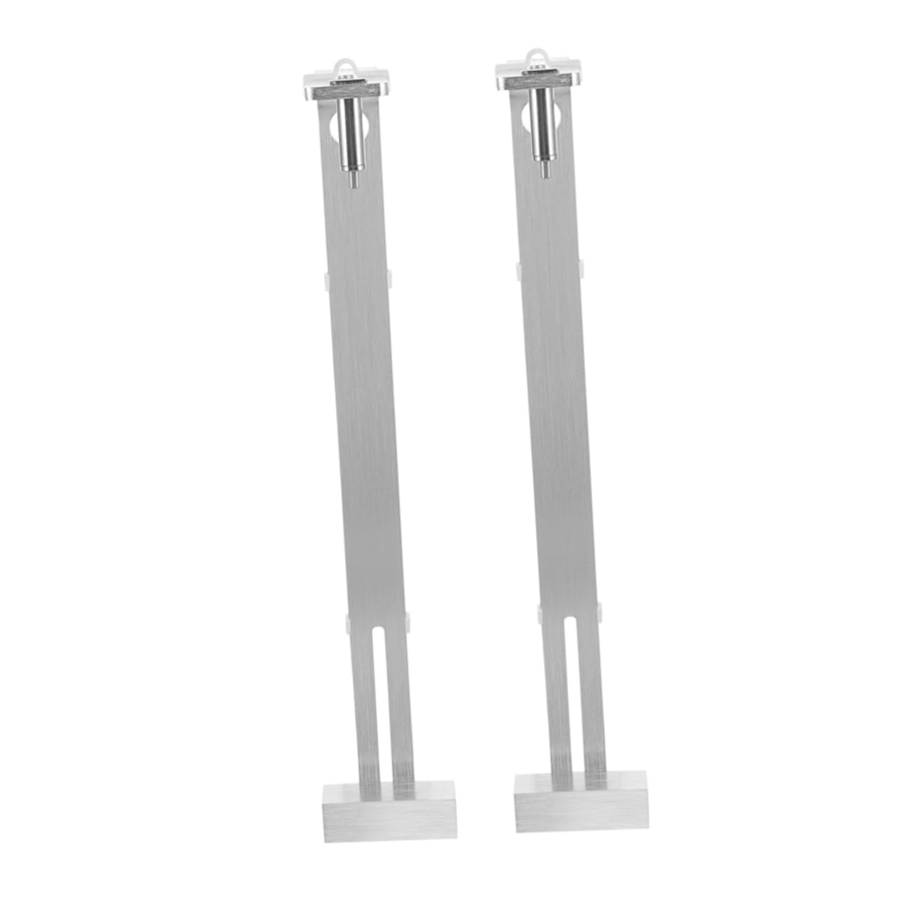 BESPORTBLE 2 Stücke Aluminium Legierung Aquarium Licht Halter Verstellbare Klemme Lampe Hängen Halterung Metall Unterstützung Für Glas Terrarium Aquarium