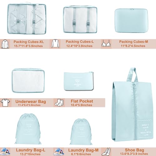 Yeeyaa AM-PC02 Packing Cubes For Travel thumb #2