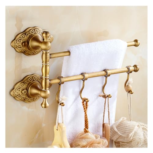Porte-serviette de bain pliable pour optimiser les petites pièces