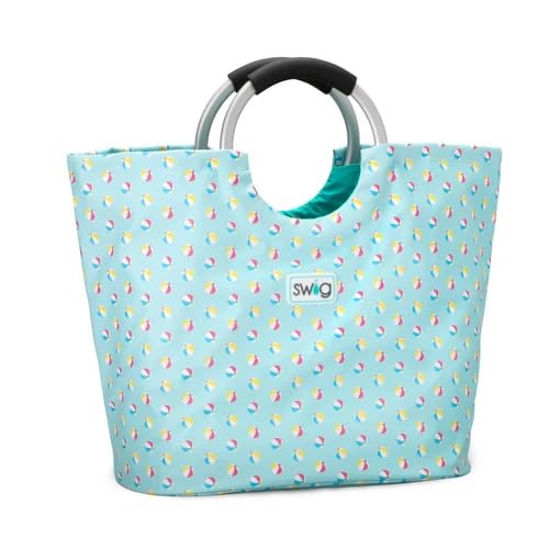 Image of Swig Life Loopi Tote Bag, Large, Lightweight, Waterproof Beach and Utility Bag