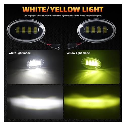 Antibrouillard LED Civic EU EP Type R 2003 2004 feux jour blanc - 7