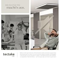tectake® Akustikpaneele mit Echtholzfurnier 4er Set, effektiver Schallschutz, MDF Schallabsorber, Akustikplatten, Schalldämmung, Schallschutzpaneele, Raumakustik, Lärmschutz - Eiche hellgrau – Ansicht 5