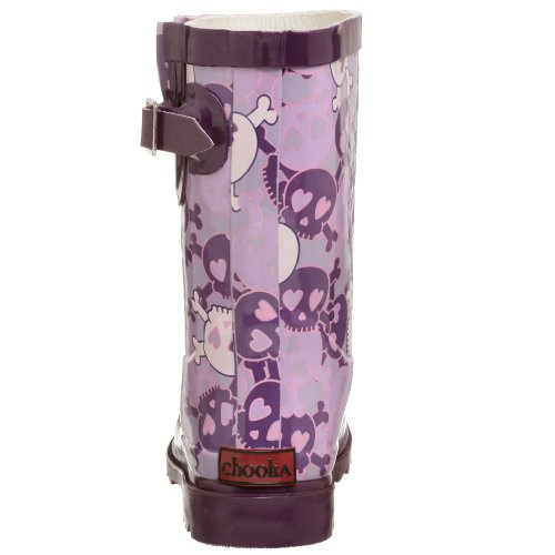 Chooka Toddler/Little Kid Skull Grape Camo Rain Boot3