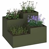 【Caractéristiques distinctives】 Le design à fond ouvert du pot est clé pour la croissance des racines et le drainage, favorisant des plantes plus saines et un meilleur entretien. Sa surface lisse et résistante aux UV le protège du soleil, le gardant beau à chaque saison. Ce mélange unique de style et de pratique en fait un excellent ajout à n'importe quel jardin.
