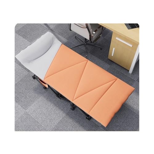 Lit d'appoint simple et portable avec matelas en mousse pour lit pliant extérieur - 2