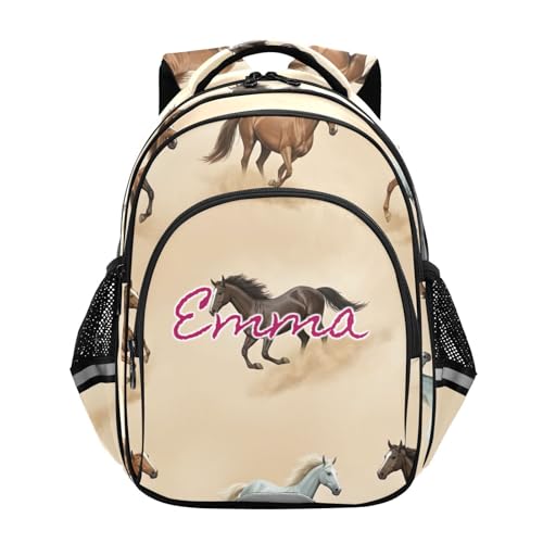 Sac à dos d'école personnalisé 17 inch contre le mal de dos des enfants