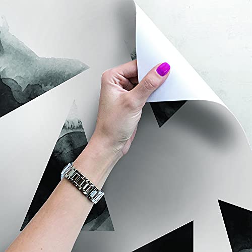 Papier peint géométrique 250x250cm pour rénover un mur facilement