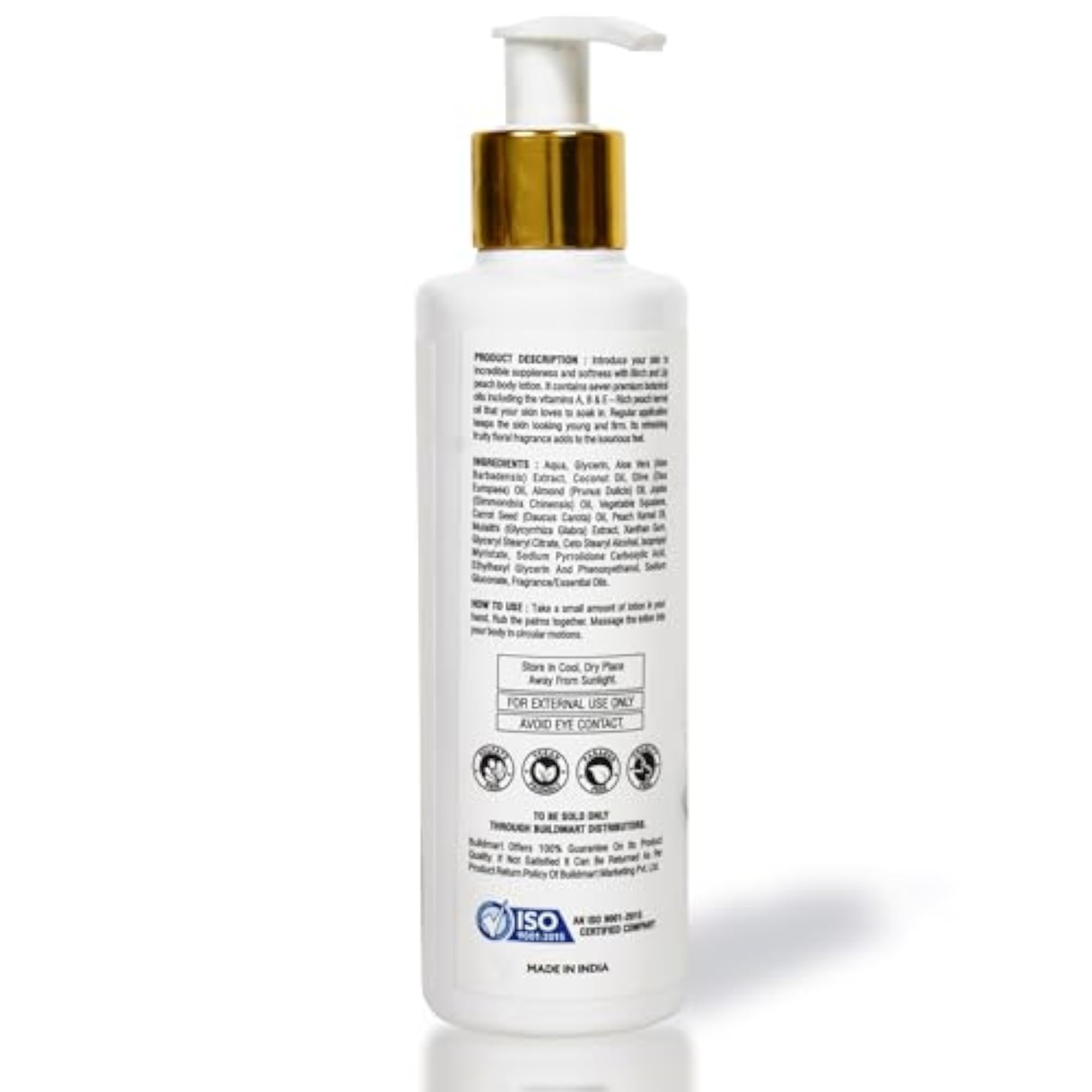 Peach Body Lotion - Hydrating & Nourishing