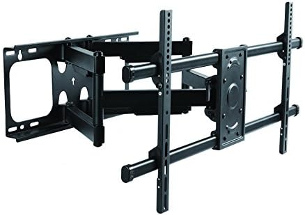Elite Mount - Heavy Duty Dual Arm Articulating TV Wall Mount Bracket for Samsung UN65NU9000 with Reduced Glare - Buy Smart!