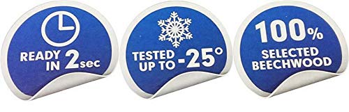 Foto von Colint Faltschlitten Davos 100 cm, mit Lattensitz, Blaue Böcke DKV 73100 inkl. Schlittenleine