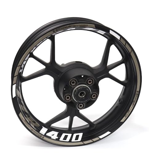Autocollant pour 1400 décoration de jante de moto finition premium