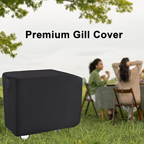 Guisong Flat Top Grill Cover for Royal Gourmet 2 Burner Griddle, 38 Inches Waterproof Propane Griddle Cover for Outdoor Grill Cart Table-38 x 24 x 33.8 Inch