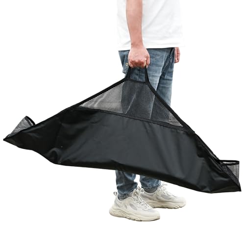 Bolsa de pesca con asa para almacenamiento seguro de siluros y basses grandes