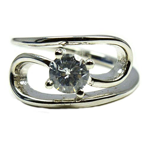 Bague ronde en argent et zircone : finis les bijoux ternes qui noircissent