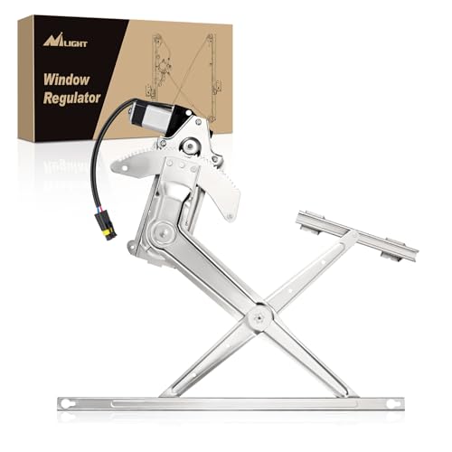 Image of Nilight Power Window Regulator and Motor for Ram 1500 1994-2001 Front Right | Window Lift Motor Assembly 741-752 also fits Ram 2500 and 3500 1994-2002; OE-style front passenger replacement