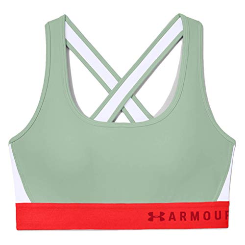 Image of Under Armour Plus Size Cross-Back Mid Bra