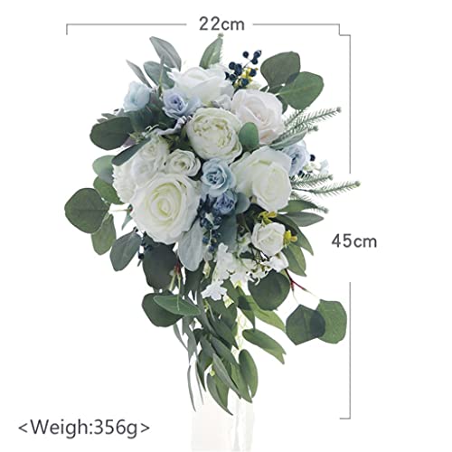 Bouquet de mariage fleurs simulation pour mariée style Mori