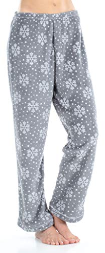 Image of PajamaMania Women's Fleece Long Sleeve Pajama PJ Set
