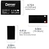ML10-12 - 12 Volt 10 AH, F2 Terminal, Rechargeable SLA AGM Battery