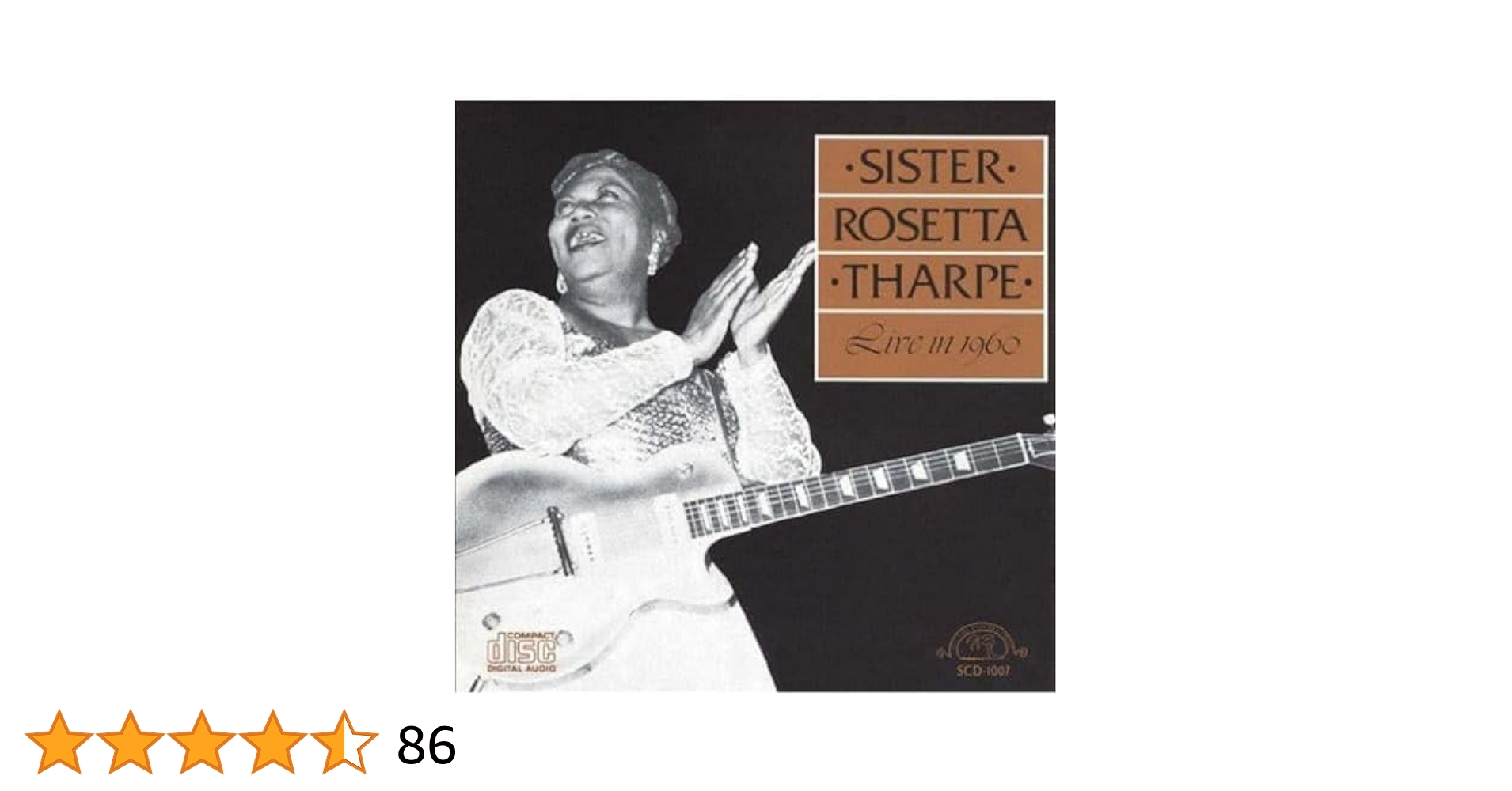 Sister Rosetta Tharpe, Rev. Thomas A. Dorsey, Public Domain