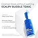 Seapuri Scalpy Bubble Tonic: Soothing Scalp Toner for Hair Retention & Less Shedding | Instant Cooling Relief for Oily Scalp & Itchy Redness | Salicylic Acid Detox for Dandruff & Buildup