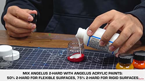 Angelus 2-Hard-4 Oz Plastic Medium, 4 Fl Oz (Pack Of 1), Clear #TOP4