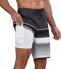 B-grey & White Stripes