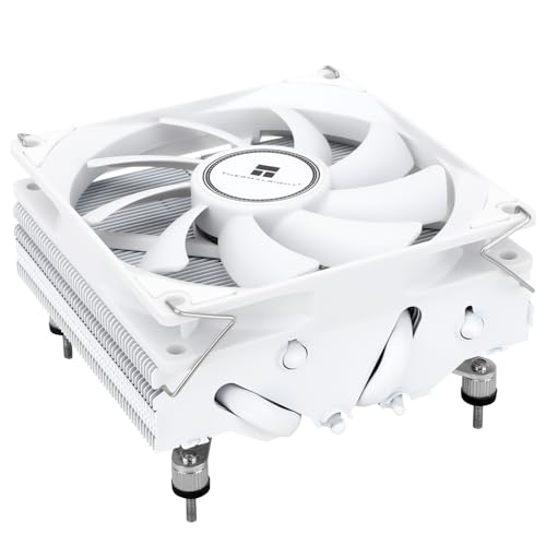 TR-Thermalright AXP90 X47 - Ventilador para CPU (47 mm de altura, silencioso, 92 mm, perfil bajo, 2700 rpm, para AM4/AM5, Intel LGA1851/1700/115x/1200, bajo perfil ITX, refrigerador de PC), color