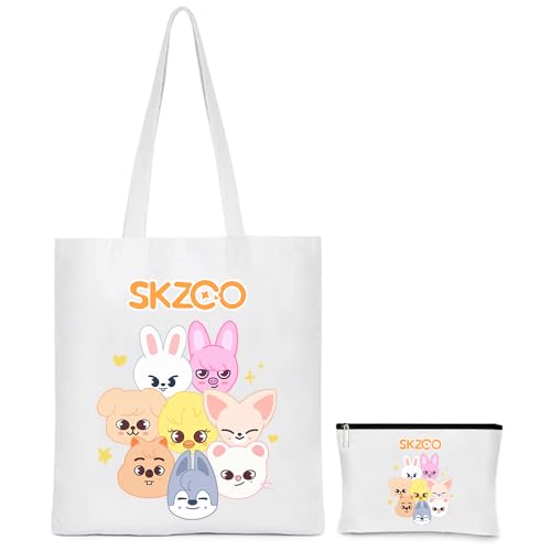 SOSAYI Stray Merch para Stay, Skzoo Yute, bolsa de yute SKZ y neceser, artículo para...