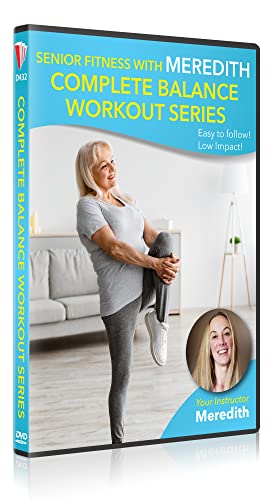 シニアフィットネスとメレディス:完全なバランスワークアウトシリーズ [DVD]