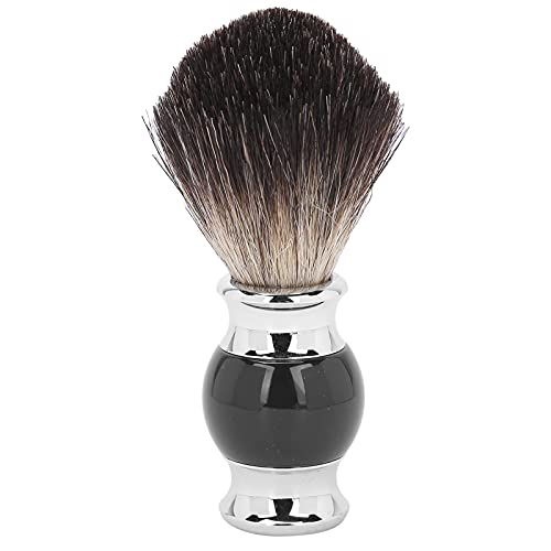YYALYYON Para Brocha De Afeitar, Cerdas De, Mango Ergonómico, Suaviza La Barba, Diseño Moderno, Agarre Elegante, Artístico Y Cómodo