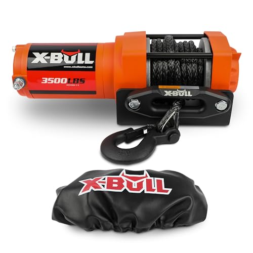 Winche eléctrico sintético X-BULL 12V 3500LBS miniatura 1