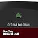 George Foreman 2-Serving Classic Plate Electric Grill and Panini Press, Black, GR136B