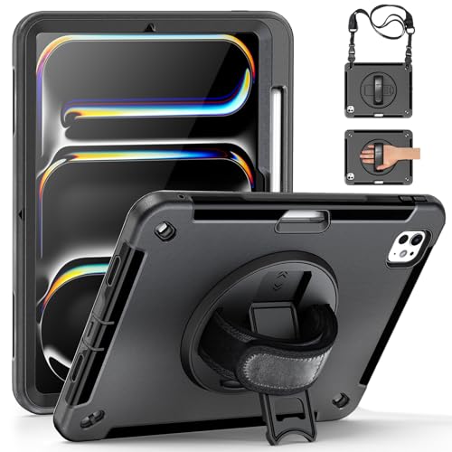 Coque iPad Pro 11 M4 antichoc idéale pour travailler et dessiner partout