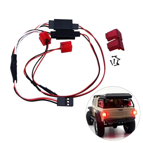 Phares Projecteurs Rc Axial SCX24 Gladiator Kit Feux Arrière Upgrade