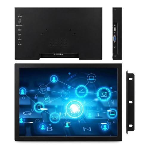Image of VSDISPLAY 10.4'' Touchscreen Monitor, 800x600 Resolution, 4:3 Aspect Ratio