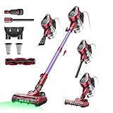 Vexilar Aspiradora con Cable C8, 60KPa Aspiradora con 7 Metros de Cable, 1,5L...