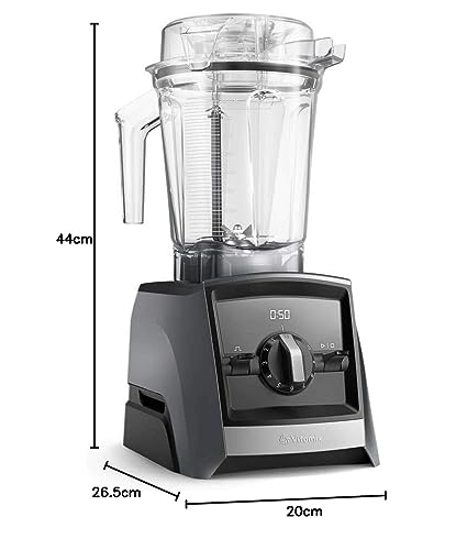 Vitamix Ascent 2300i - Batidora Vaso 1400 W, 2L, Pizarra