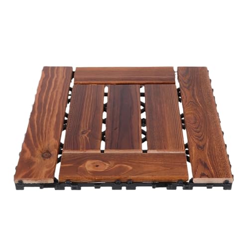 Carreaux de terrasse à emboîtement épais 30x30 cm pour sol extérieur et balcon