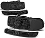 [Halogen Model] 4Pcs Factory Style Headlight Lamps and Bumper Lights Compatible with GMC Sierra Yukon 1500 2500 3500 GMT800 99-07, Driver and Passenger Side, Chrome Housing Clear Corner Smoked Lens