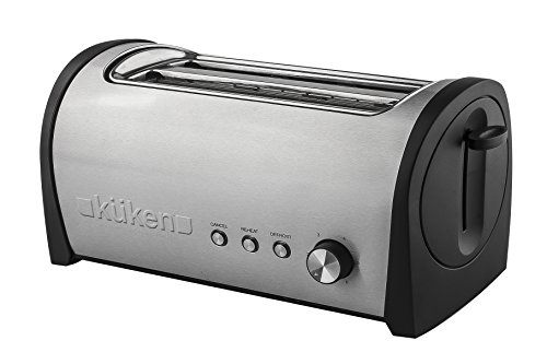 Alfa 23508 - Tostadora inox. 4pc. 1400w.kuken
