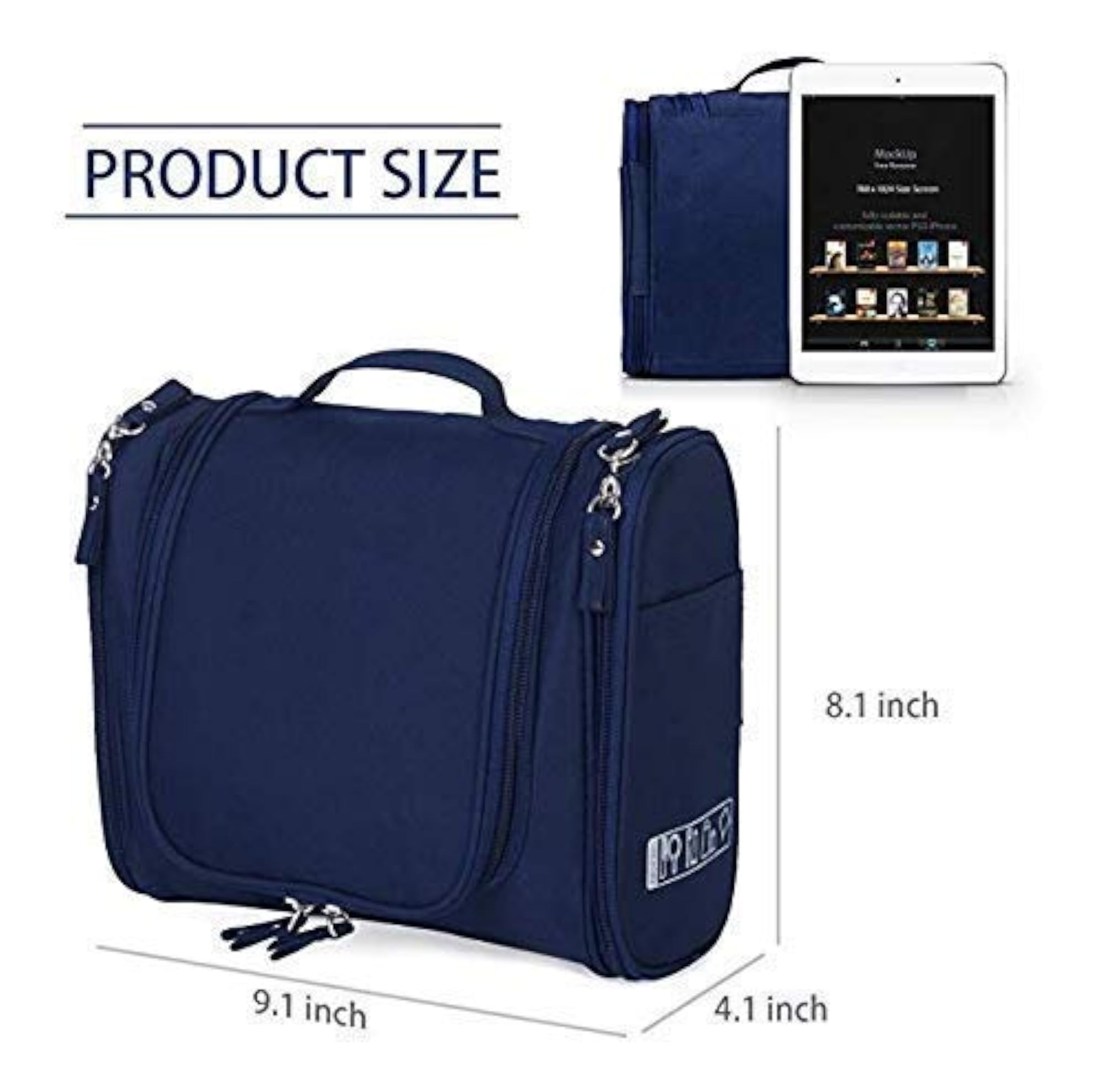 Extra Large Capacity Hanging Toiletry Bag
