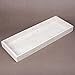 Creative Home Natural Java Marble Tray Handcrafted Stone Organizer for Bathroom Vanity Office Entryway Not Plastic Elegant Catchall for Skincare Jewelry Stationery, 6.5 x 16.5 x 1.5 H Inch