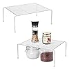 Lonian Lot de 2 étagères de Rangement pour armoires de Cuisine, comptoirs, Garde-Manger, Aliments et ustensiles