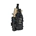 EXCELLENT ELITE SPANKER Open-Top Double Rifle Mag Pouch for M4 M14 M16 G36 AR15 Magazine with Pistol Mag Pouch(Mulcticam,Double Pouch)